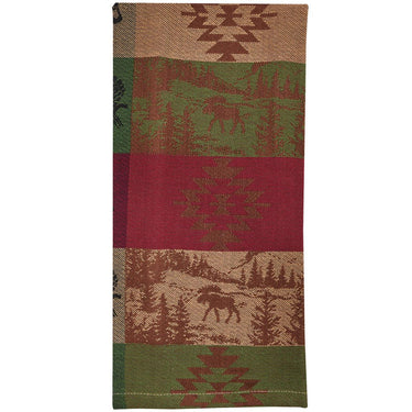 Pinecones And Trees Jacquard Dishtowel Set of 12 - Park Designs - The Fox Decor